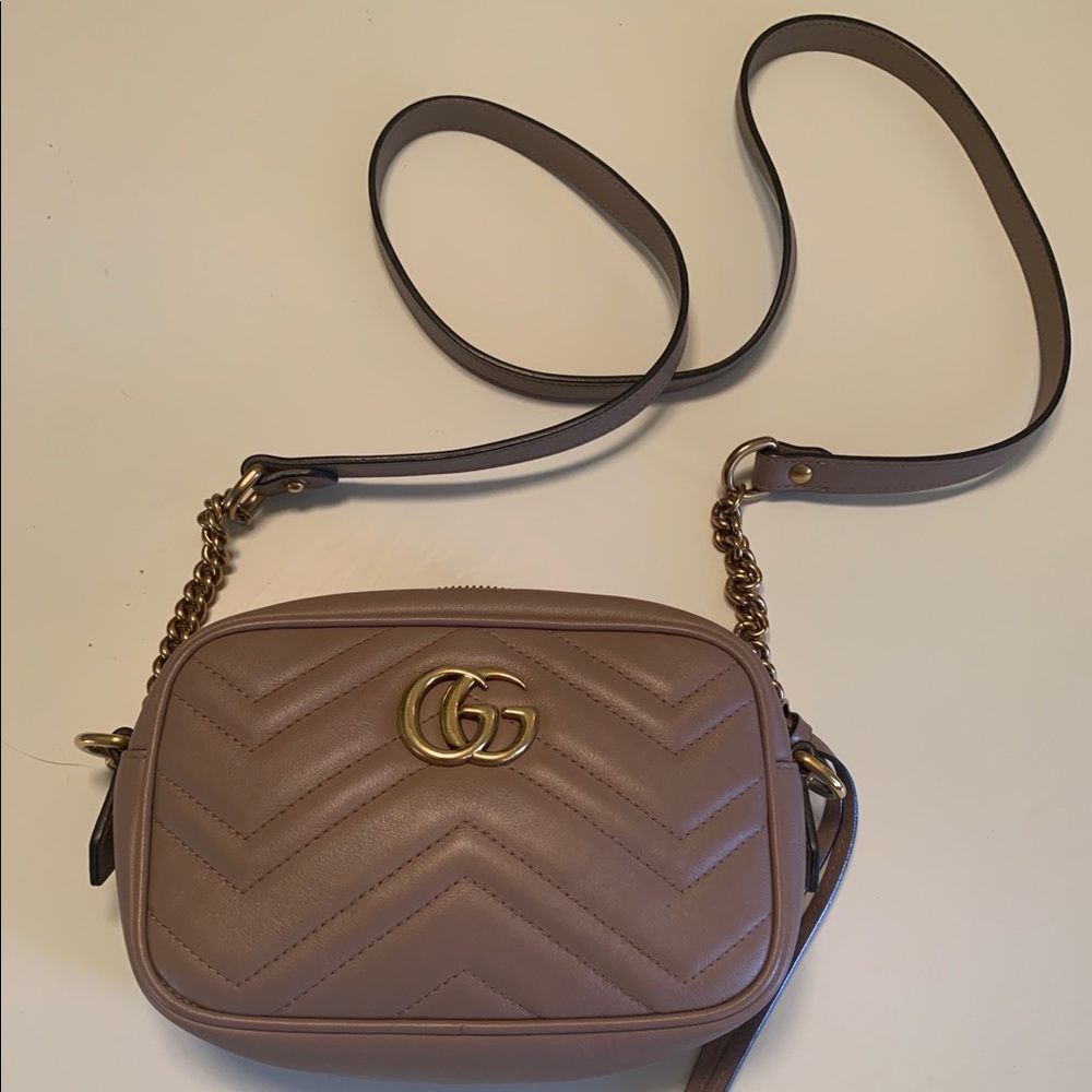 Gucci GG Marmont Mini Crossbody Bag